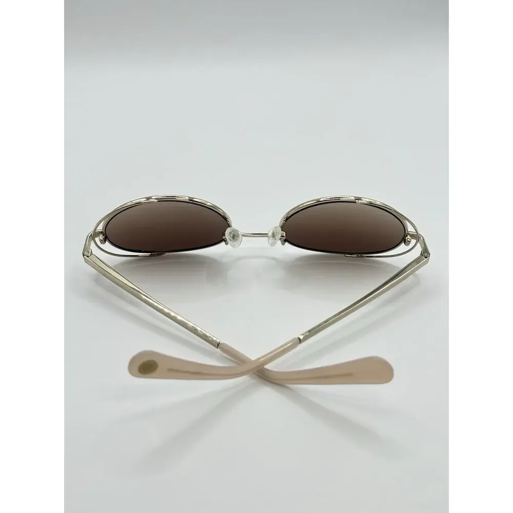 BCBGeneration Aviator Sunglasses Gold Brown Gradient Women BG3014